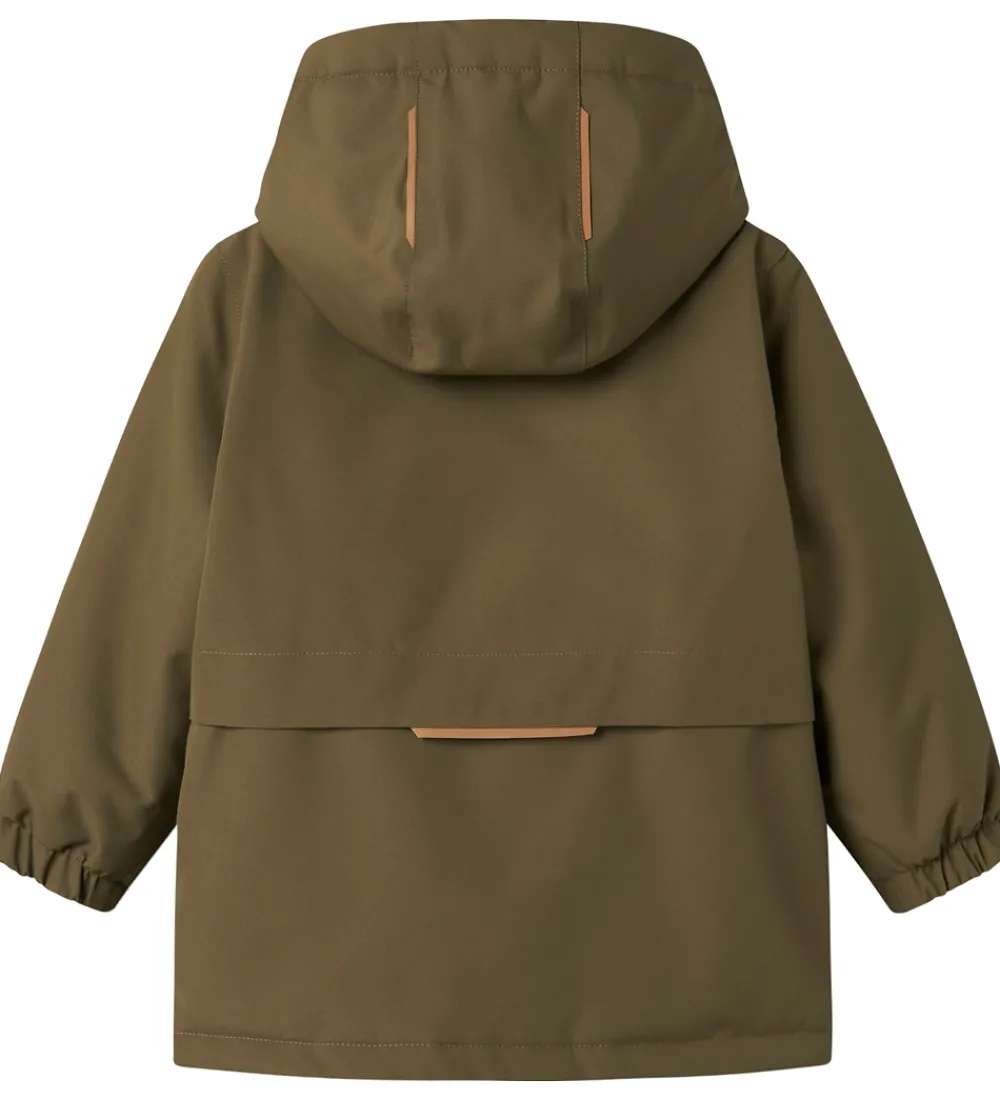 Børn Lil Atelier Vinterjakker|Lil' Atelier Vinterjakke - NmmLasnow10 - Sea Turtle