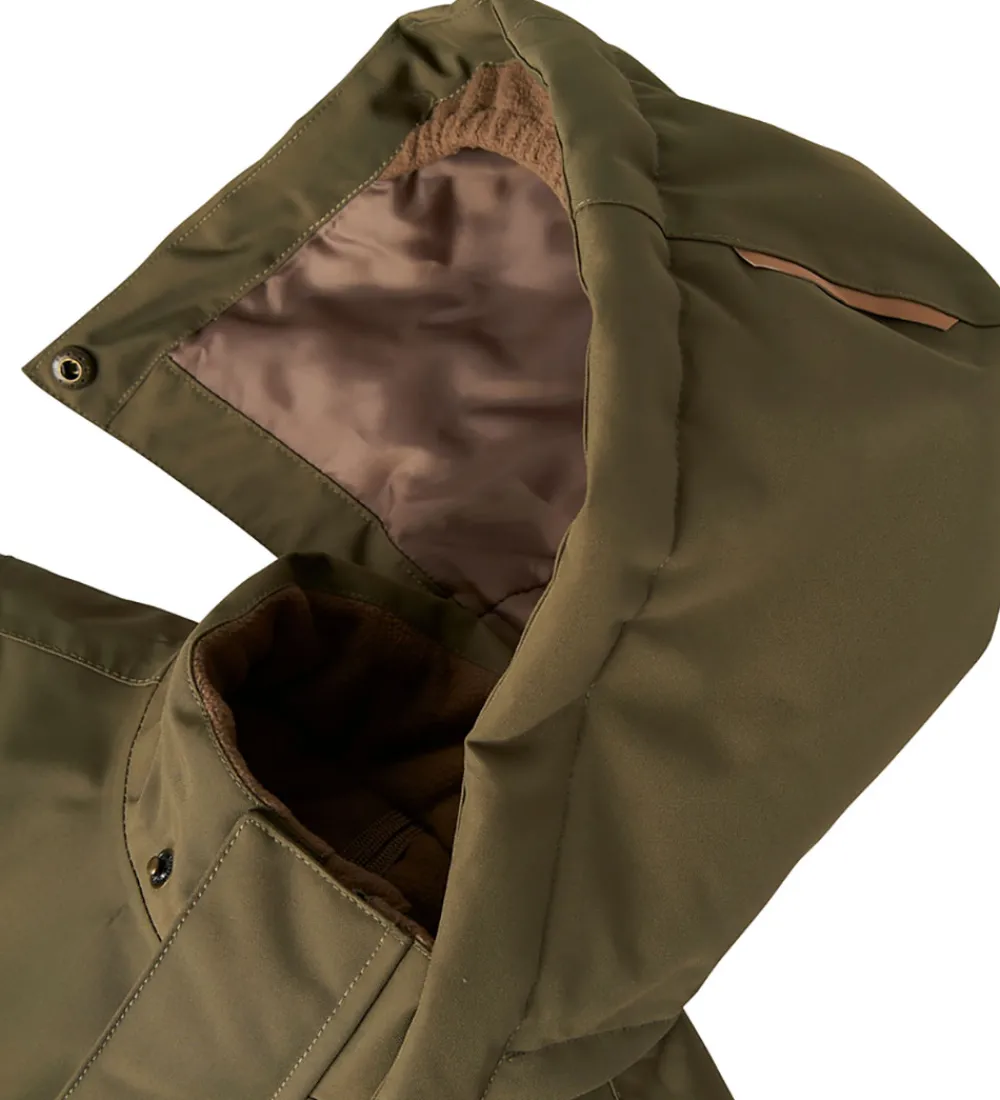 Børn Lil Atelier Vinterjakker|Lil' Atelier Vinterjakke - NmmLasnow10 - Sea Turtle