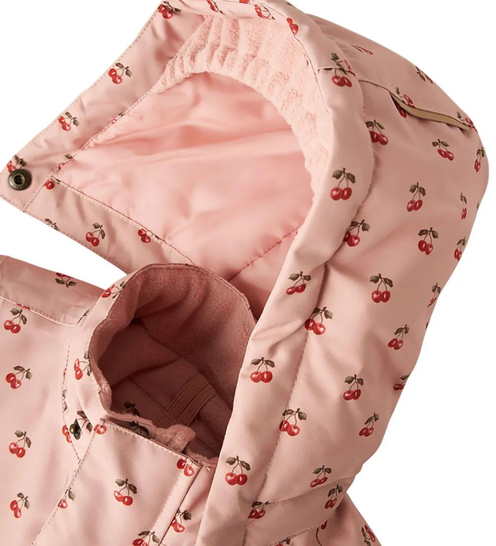 Børn Lil Atelier Vinterjakker|Lil' Atelier Vinterjakke - NmfLasnow10 - Misty Rose/Cherry