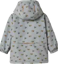 Børn Lil Atelier Vinterjakker|Lil' Atelier Vinterjakke - NmmLasnow10 - Ultimate Grey/Airplanes