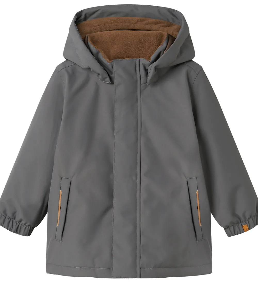 Børn Lil Atelier Vinterjakker|Lil' Atelier Vinterjakke - NmmLasnow10 - Poppy Seed