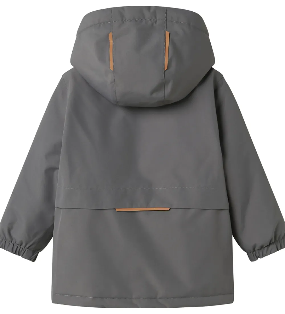 Børn Lil Atelier Vinterjakker|Lil' Atelier Vinterjakke - NmmLasnow10 - Poppy Seed