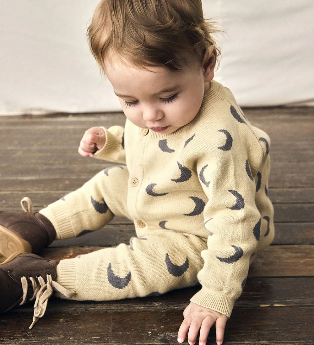 Børn Lil Atelier Striktrøjer|Lil'Atelier Cardigan - Strik - NbmLulio - Mojave Desert