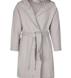 Børn Lille Kanin Badekåber|Badekåbe - Musselin - Brown Smoke