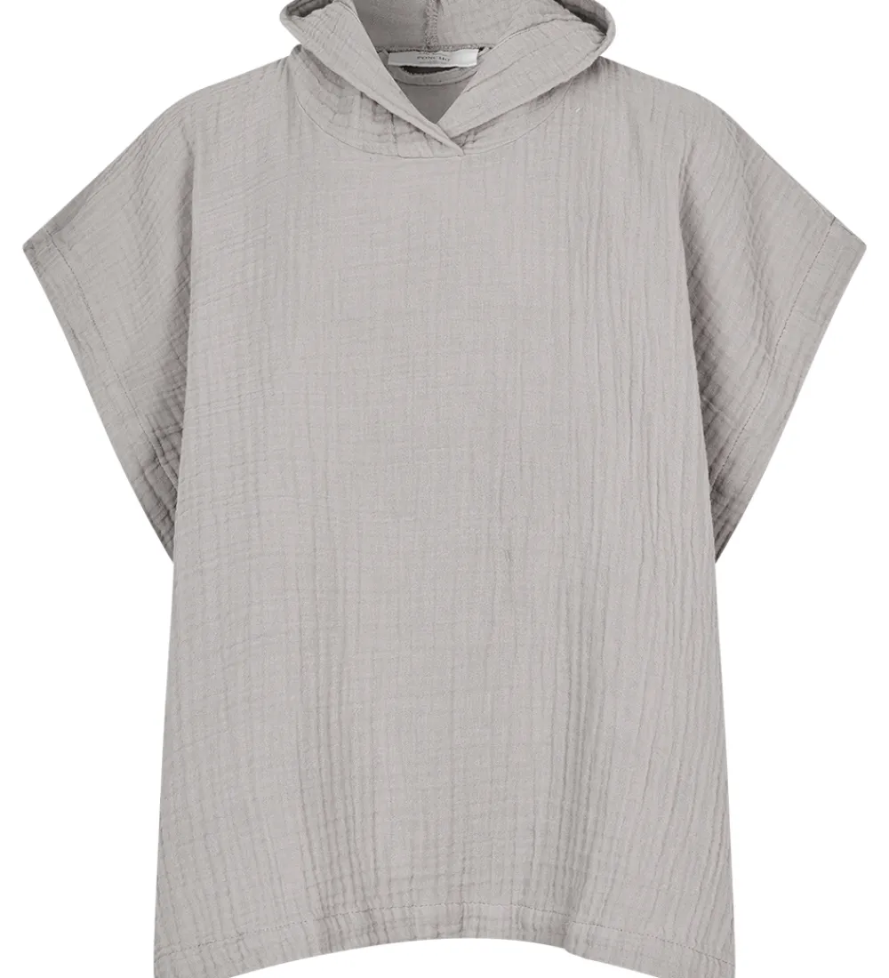 Lille Kanin Babyhåndklæde- Og Poncho|Håndklæder|Badeponcho - Musselin - Brown Smoke