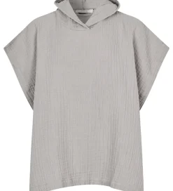 Lille Kanin Babyhåndklæde- Og Poncho|Håndklæder|Badeponcho - Musselin - Brown Smoke