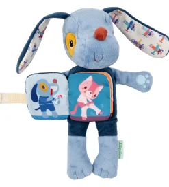 Lilliputiens Babylegetøj|Aktivitetslegetøj|Krammebog - Selvlysende - Hunden Jules