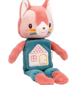 Lilliputiens Babylegetøj|Aktivitetslegetøj>Krammebog - Selvlysende - Katten Jeanne