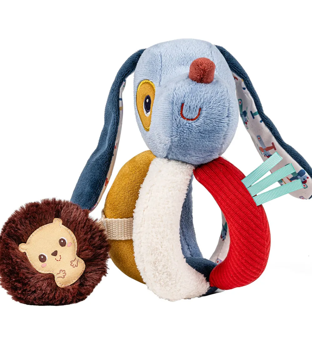 Lilliputiens Gribelegetøj>Rangle med Håndtag - Hunden Jules