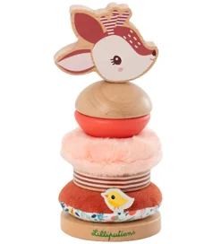 Lilliputiens Stablelegetøj|Stabletårn - 7 Dele - Hjorten Stella