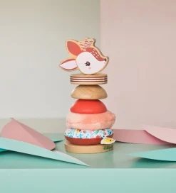 Lilliputiens Stablelegetøj|Stabletårn - 7 Dele - Hjorten Stella