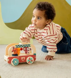 Lilliputiens Babylegetøj></noscript>Træklegetøj - Jack Brandbil