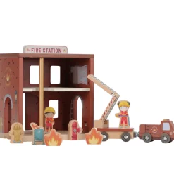 Little Dutch Trælegetøj>Brandstation - Træ