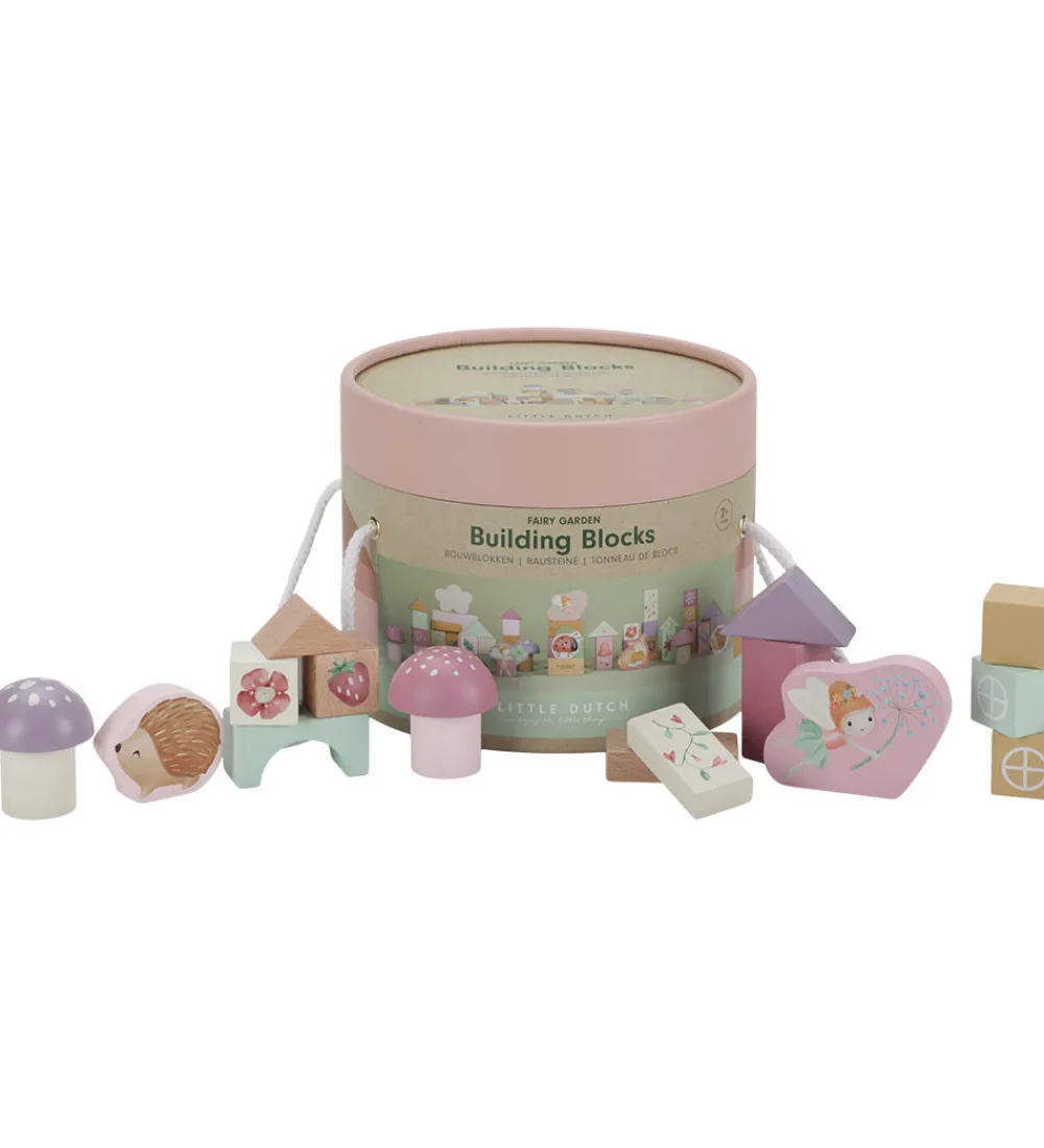 Little Dutch Byg Og Klodser>Byggeklodser - Træ - Fairy Friends