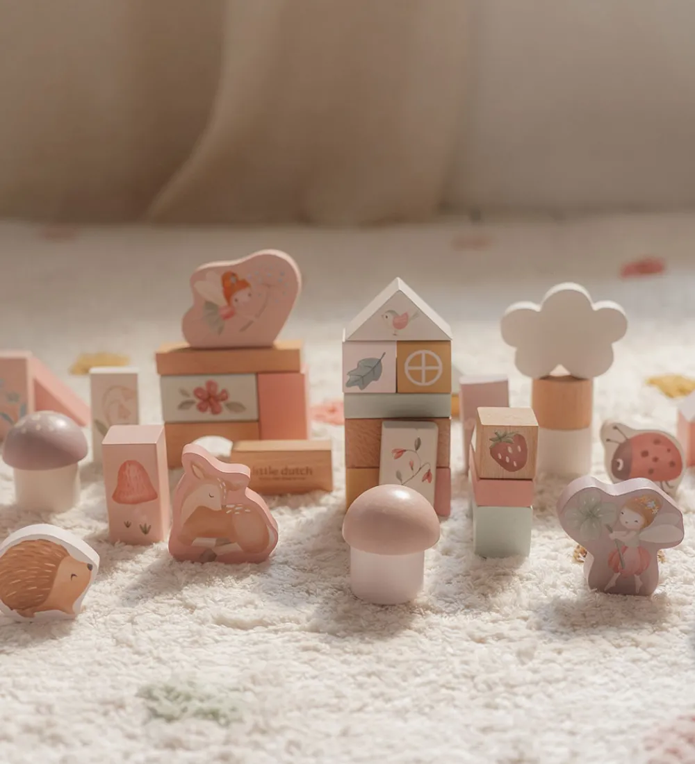 Little Dutch Byg Og Klodser>Byggeklodser - Træ - Fairy Friends