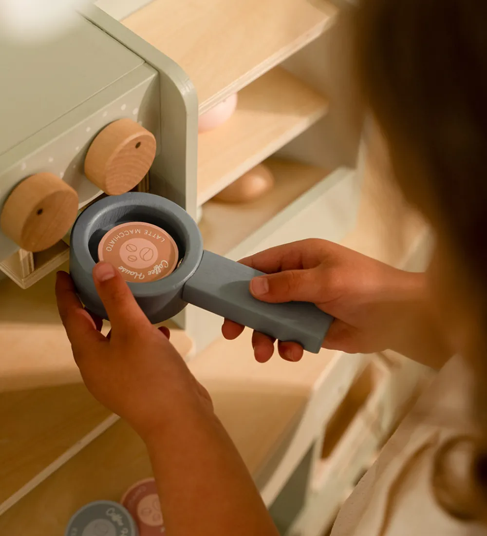 Little Dutch Trælegetøj|Espressomaskine - Træ