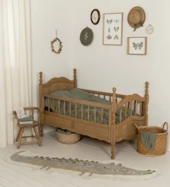 Little Dutch Gulvtæpper>Gulvtæppe - 53x170 cm - Krokodille