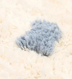 Little Dutch Tæpper|Gulvtæpper>Gulvtæppe - 120x170 cm - Beige m. Blå Prikker