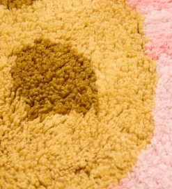 Børn Little Dutch Tæpper|Gulvtæpper>Gulvtæppe - 110x110 cm - Pink Blomst