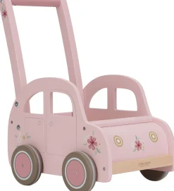 Little Dutch Trælegetøj|Gåvogne>Gåvogn - Bil - Pink