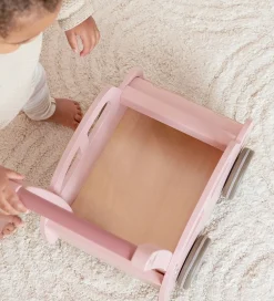 Little Dutch Trælegetøj|Gåvogne></noscript>Gåvogn - Bil - Pink