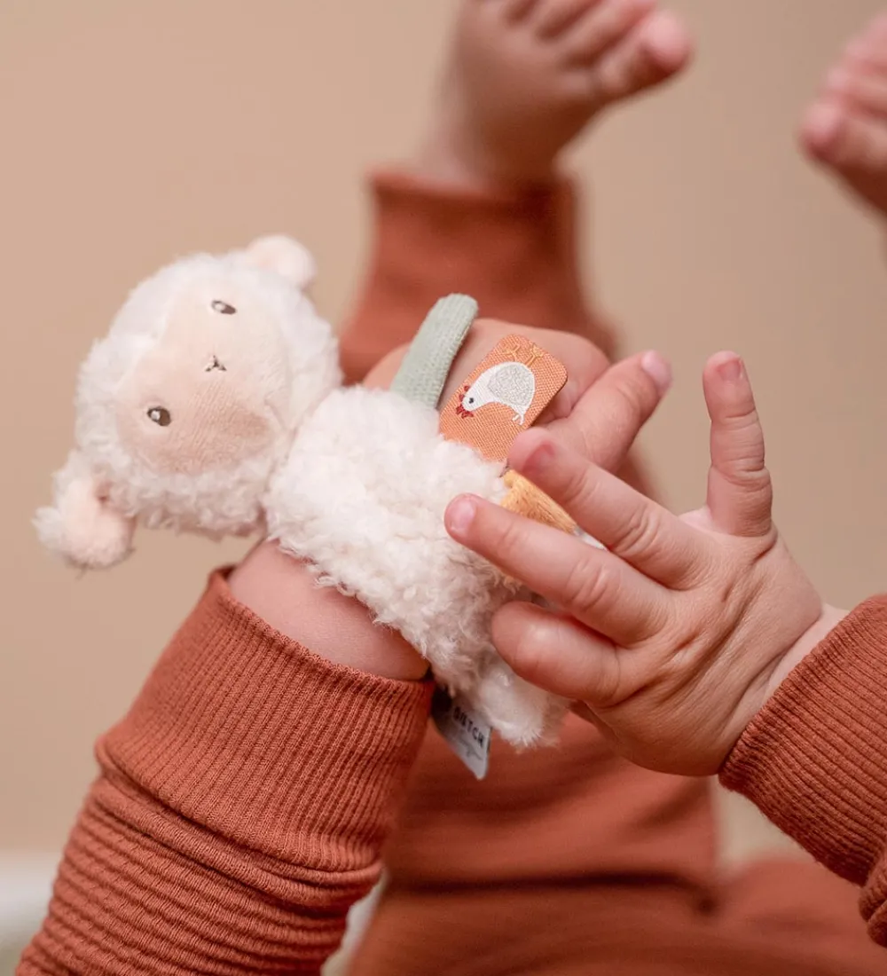 Little Dutch Gribelegetøj>Håndledsrangle - Får - Little Farm