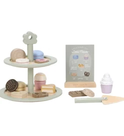 Little Dutch Trælegetøj>Kagefad - Træ - 19 Dele - Multi