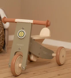 Little Dutch Motorisk Legetøj|Løbecykler></noscript>Løbecykel - Træ - Olive