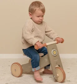Little Dutch Motorisk Legetøj|Løbecykler></noscript>Løbecykel - Træ - Olive