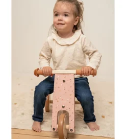 Little Dutch Trælegetøj|Løbecykler|Løbecykel - Træ - Pink Flower