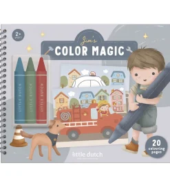 Little Dutch Kreativ Leg|Bøger>Malebog - Blue