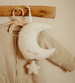 Børn Little Dutch Uroer|Pyntefigurer|Musikuro - Måne med Stjerner - Hvid