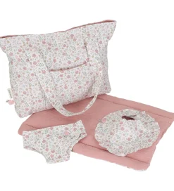 Little Dutch Dukker Og Tilbehør|Pusletaske - 4 Dele - Pink
