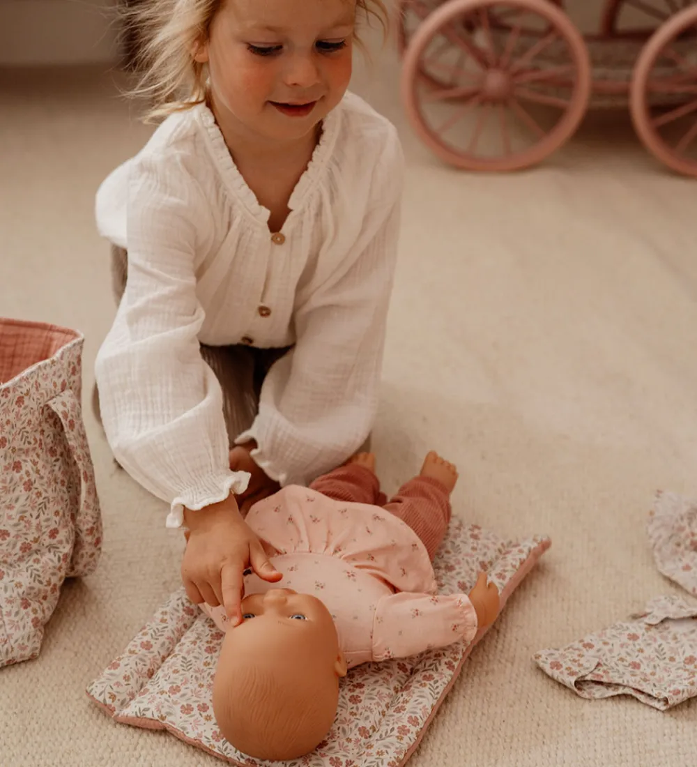 Little Dutch Dukker Og Tilbehør|Pusletaske - 4 Dele - Pink