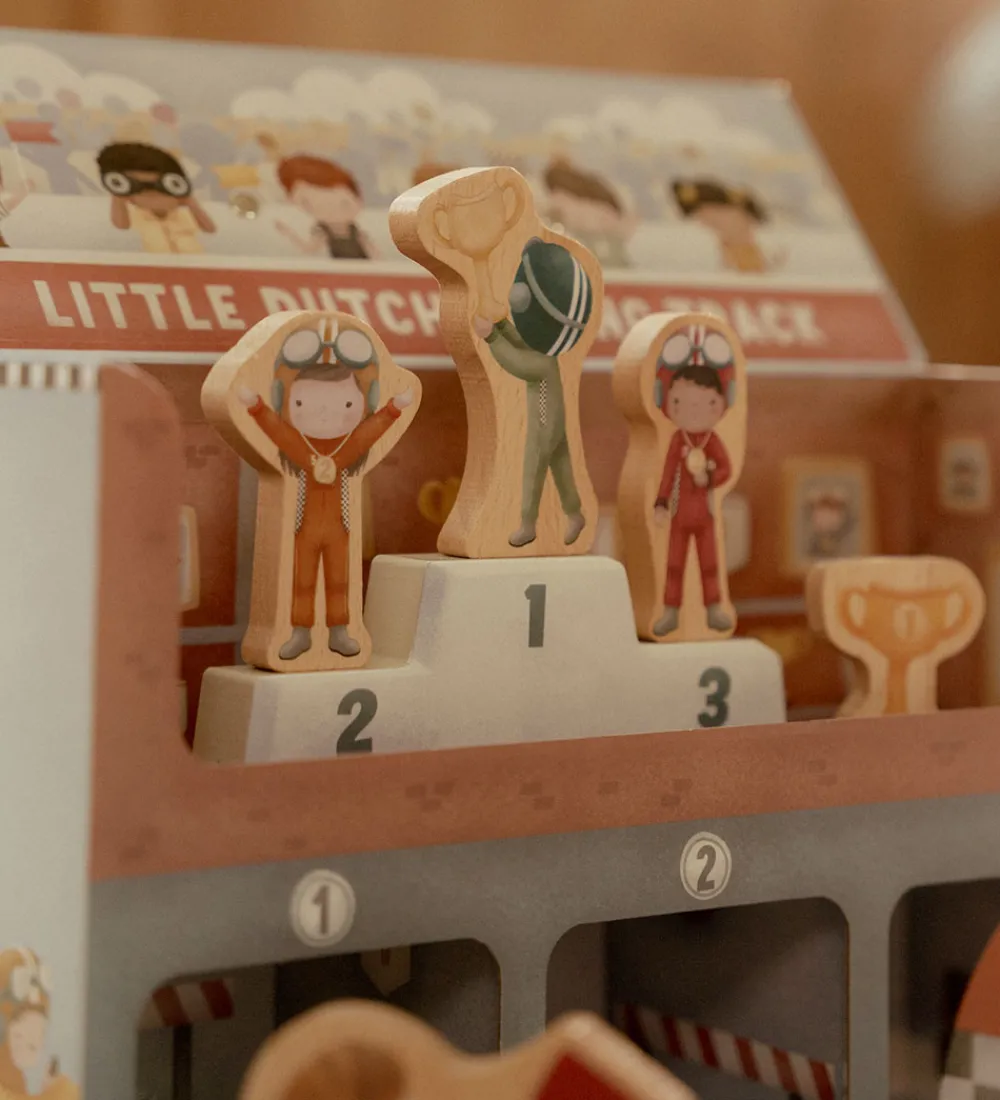 Little Dutch Trælegetøj>Racerbane - Træ - Multi