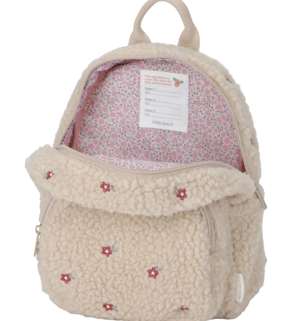 Little Dutch Rygsække>Rygsæk - Teddy Fairy Garden - Beige