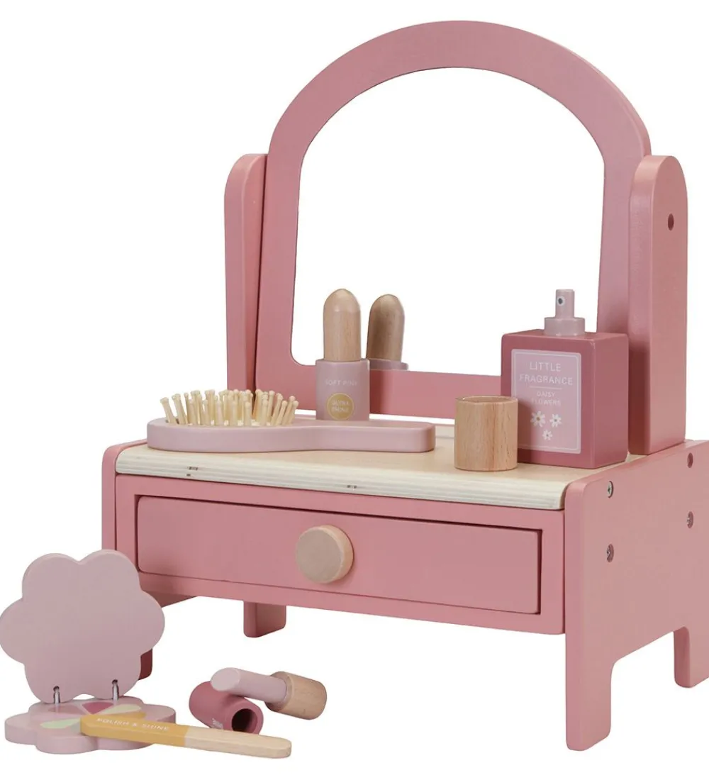Little Dutch Legekøkken Og Legemøbel>Sminkebord - Træ - Rosa