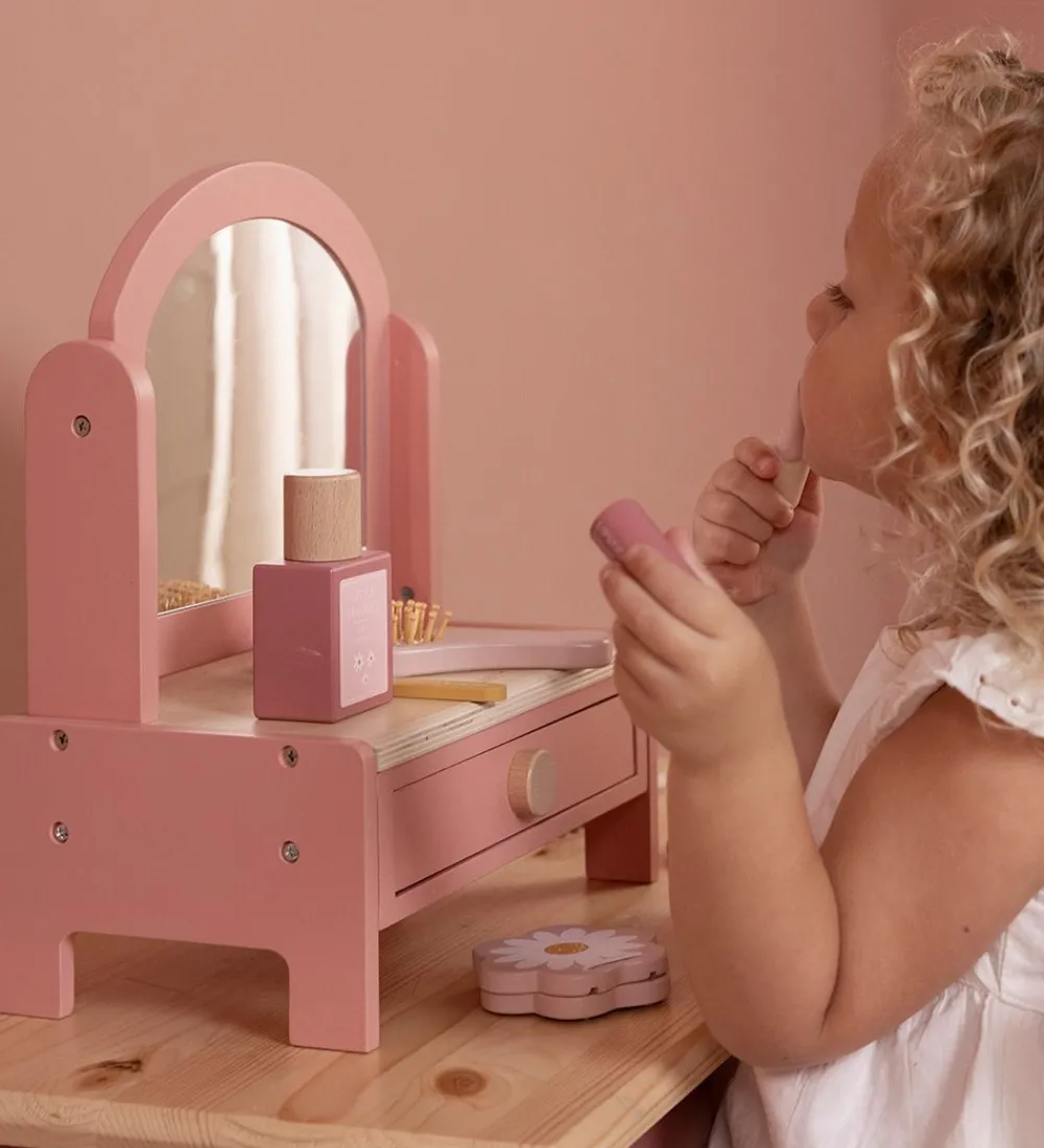 Little Dutch Legekøkken Og Legemøbel>Sminkebord - Træ - Rosa