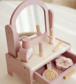 Little Dutch Trælegetøj|Rolleleg></noscript>Sminkebord - Træ - Pink
