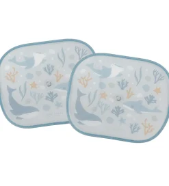Little Dutch Autostole|Solskærm til Bil - 2-Pak - 36x44 cm - Ocean Dreams