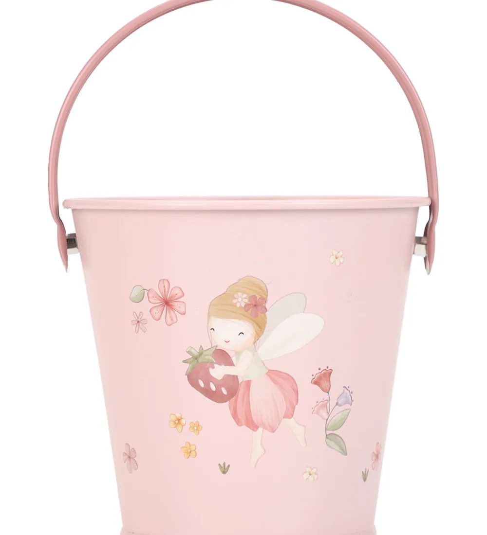 Little Dutch Strandlegetøj|Spand - Fairy Garden - Pink