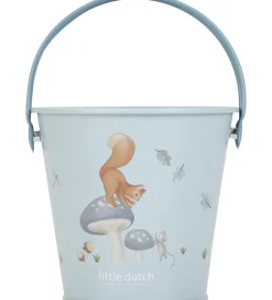 Little Dutch Strandlegetøj>Spand - Forest Friends - Blå