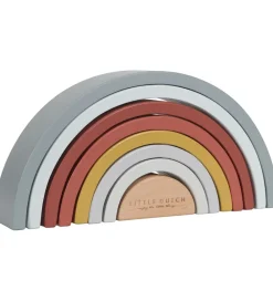 Little Dutch Stablelegetøj>Stablelegetøj - Regnbue - Multifarvet