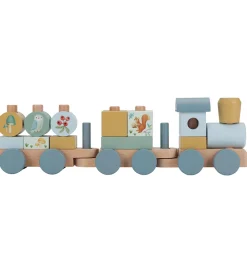 Little Dutch Stablelegetøj|Stabletog - Træ - 17 Dele - Forest Friends