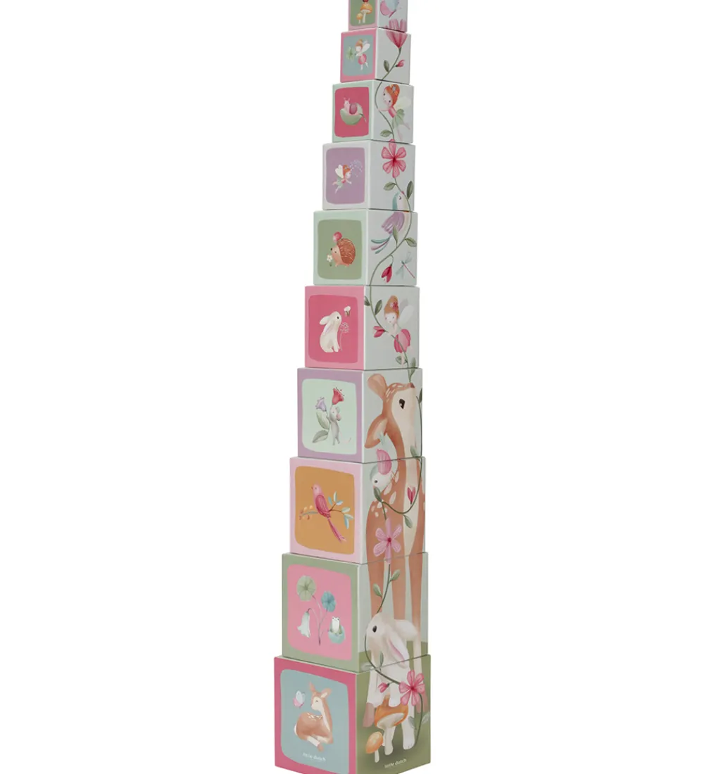 Little Dutch Stablelegetøj>Stabletårn - 10 Dele - Fairy Garden
