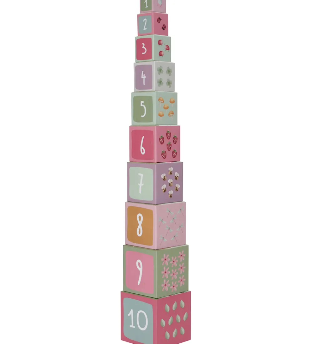 Little Dutch Stablelegetøj>Stabletårn - 10 Dele - Fairy Garden