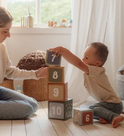 Little Dutch Stablelegetøj|Stabletårn - 10 Dele - Forest Friends