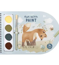 Little Dutch Malebog|Vandfarve Malebog - Forest Friends