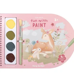 Little Dutch Malebog>Vandfarve Malebog - Fairy Garden