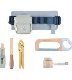 Little Dutch Trælegetøj|Rolleleg|Værktøj - Træ - Blå